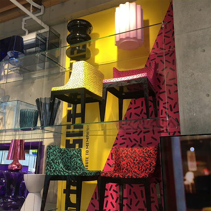 Kartell goes SOTTSASS A TRIBUTE TO MEMPHIS