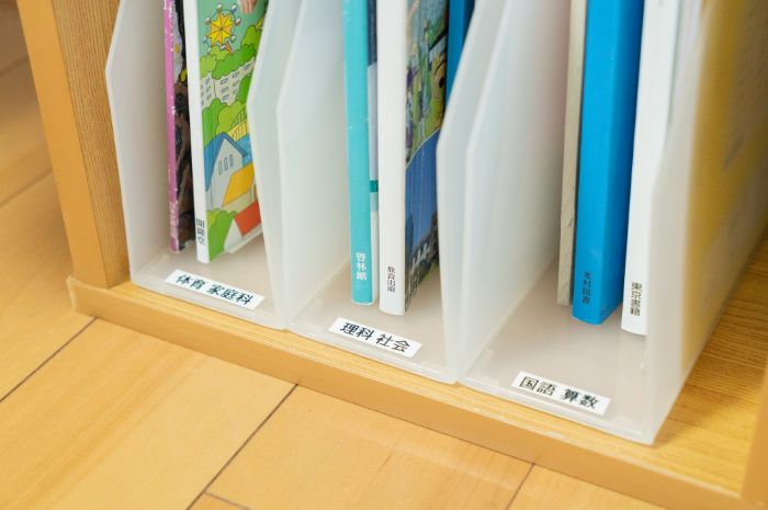 小学生〜中学生の学用品収納実例5選