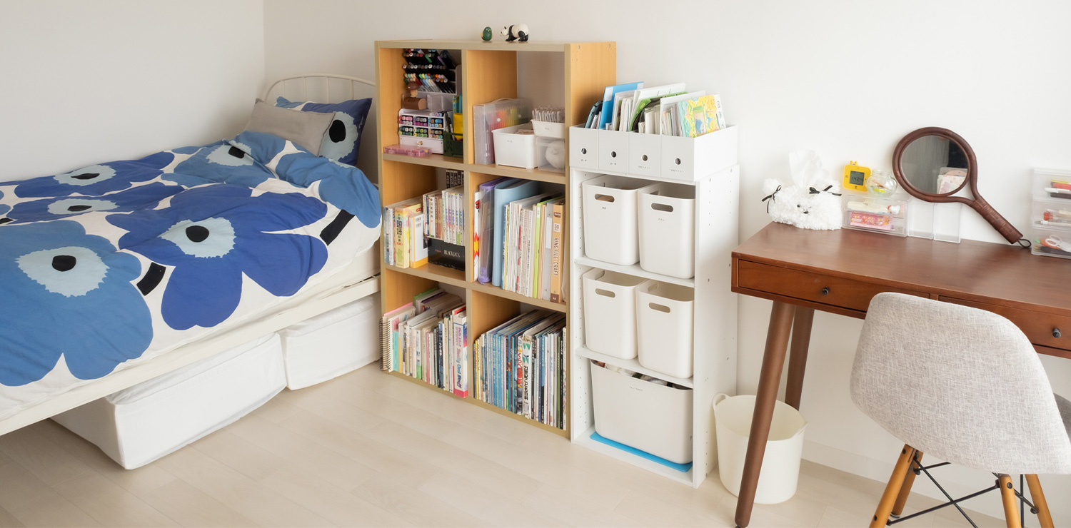 お片付けのプロBEFORE-AFTER小５女子6畳のこども部屋が一日でこう変わる！