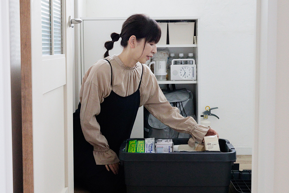 【整理収納コンサルタント／防災士 瀧本真奈美さん】いざというとき慌てない防災収納。インテリアも兼ねて毎日を豊かに