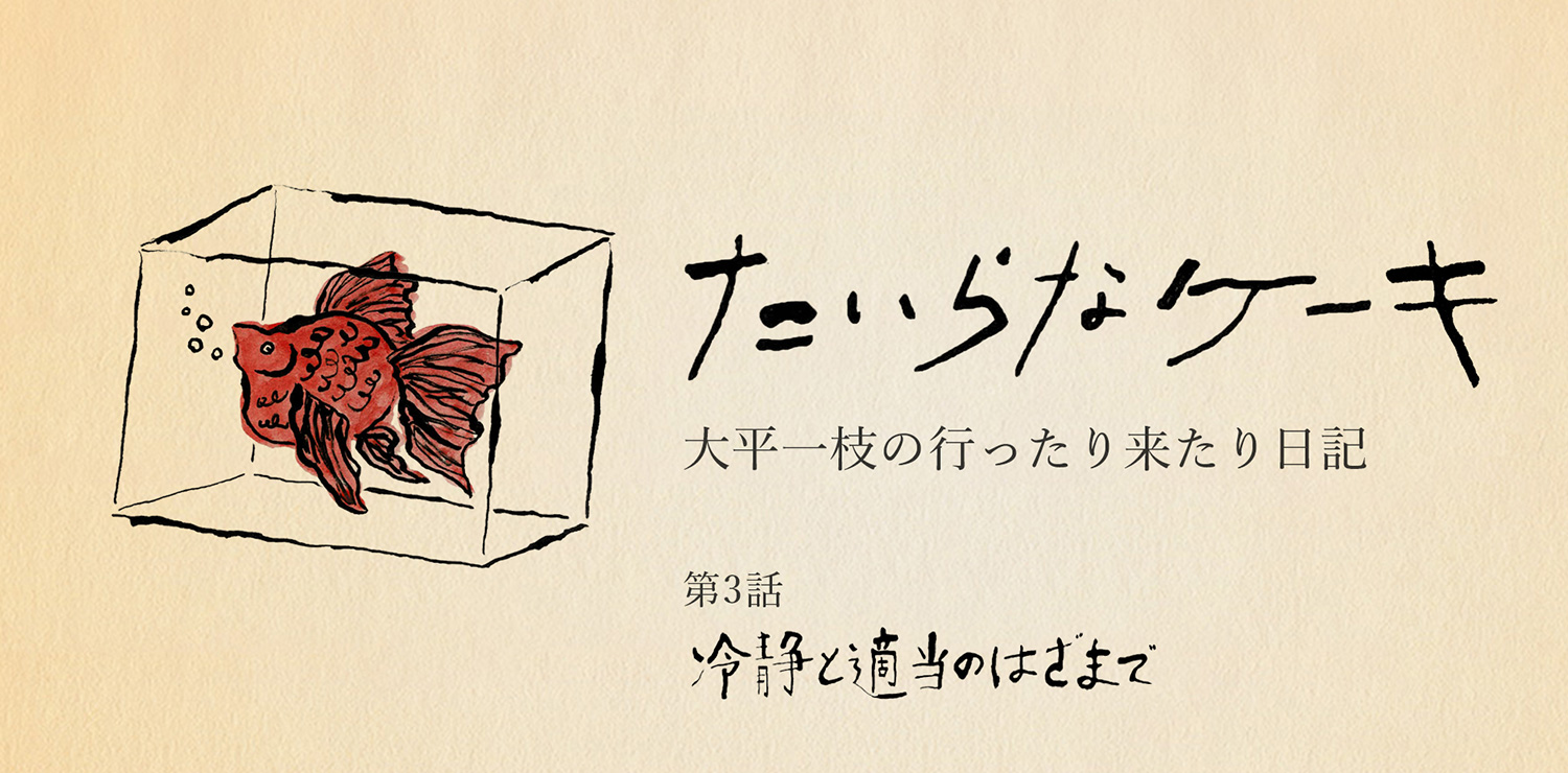 たいらなケーキ　大平一枝の行ったり来たり日記｜冷静と適当のはざまで