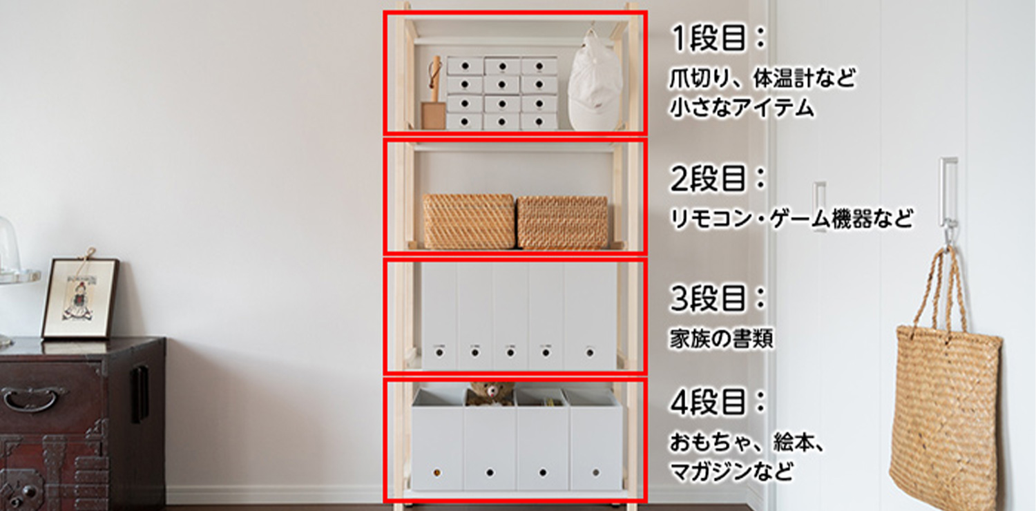 オープン収納を見栄えよくスッキリ整える！場所別・見せる収納テクニック8選