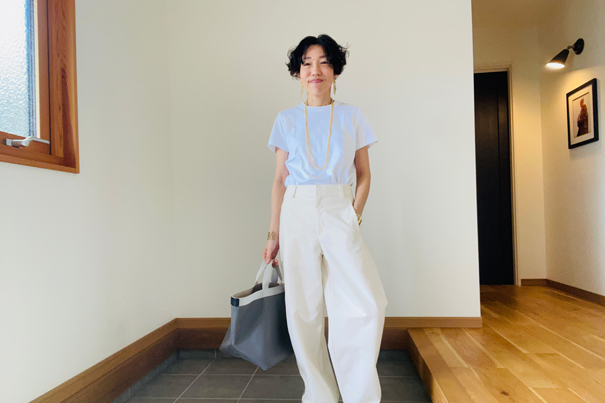 クローゼットコーディネーター柴田敦子さん 大人Tシャツの選び方 プチプラもひと手間で見違える