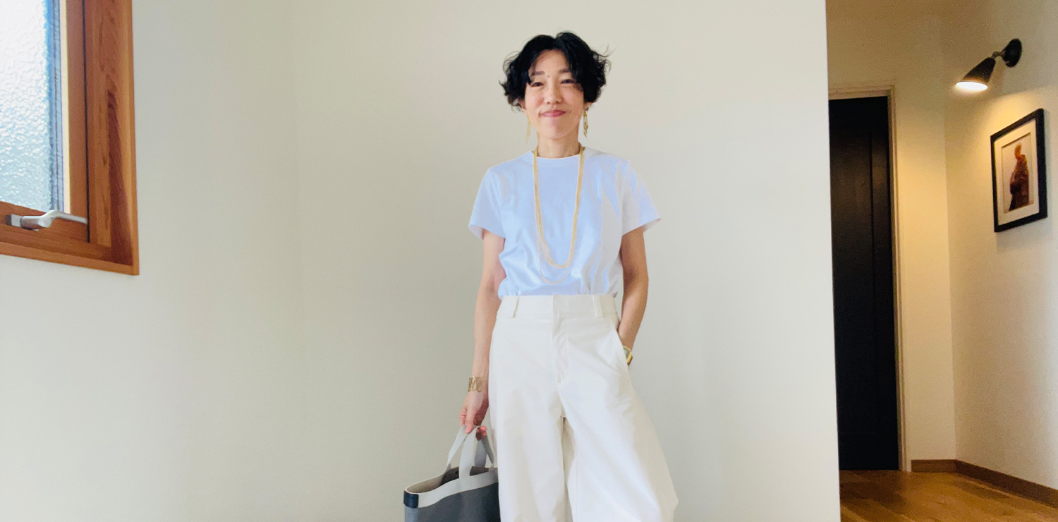 クローゼットコーディネーター柴田敦子さん 大人Tシャツの選び方 プチプラもひと手間で見違える