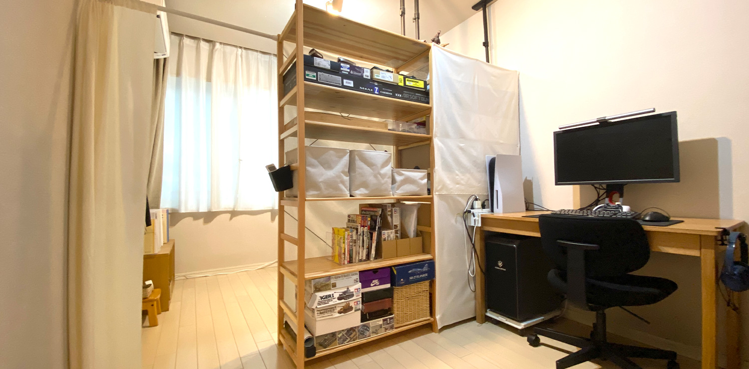 75㎡／2LDKに思春期3兄弟との5人暮らし。リノベなし個室作りの道のりとは？